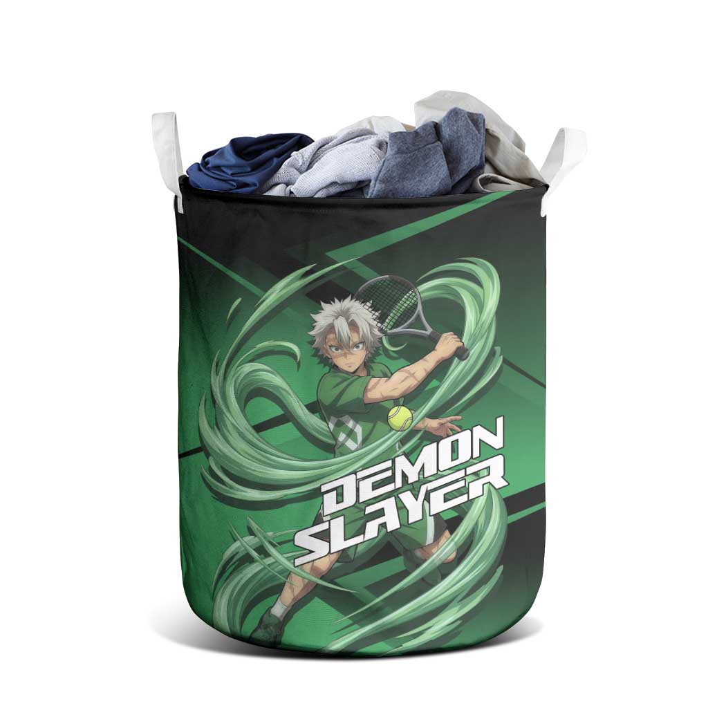 Sanemi Shinazugawa Wind Rally Laundry Basket Sporty Anime Mashup Style