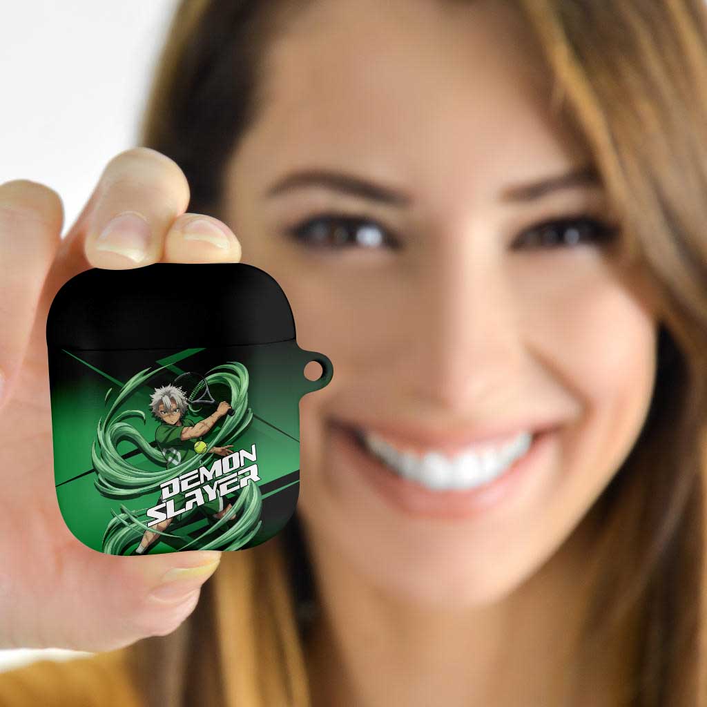 Sanemi Shinazugawa Wind Rally AirPods Case Sporty Anime Mashup Style