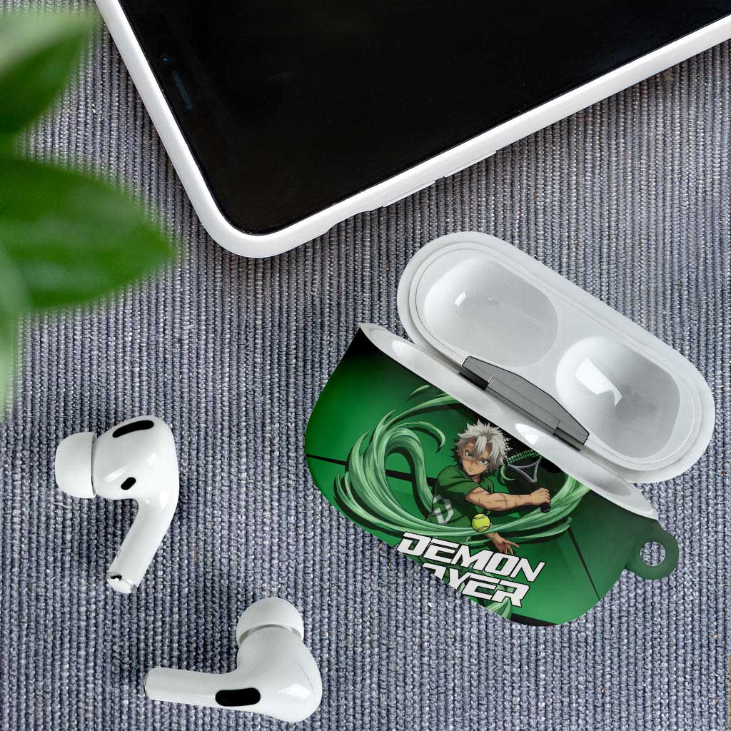 Sanemi Shinazugawa Wind Rally AirPods Case Sporty Anime Mashup Style
