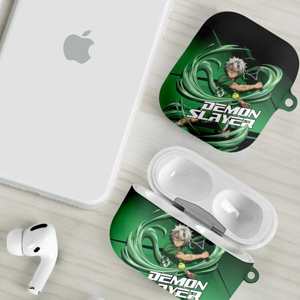 Sanemi Shinazugawa Wind Rally AirPods Case Sporty Anime Mashup Style