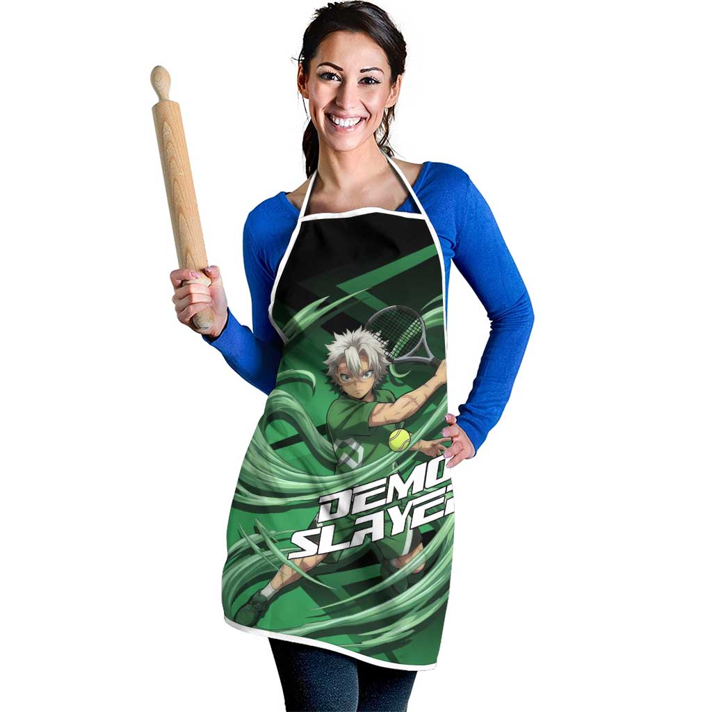 Sanemi Shinazugawa Wind Rally Apron Sporty Anime Mashup Style