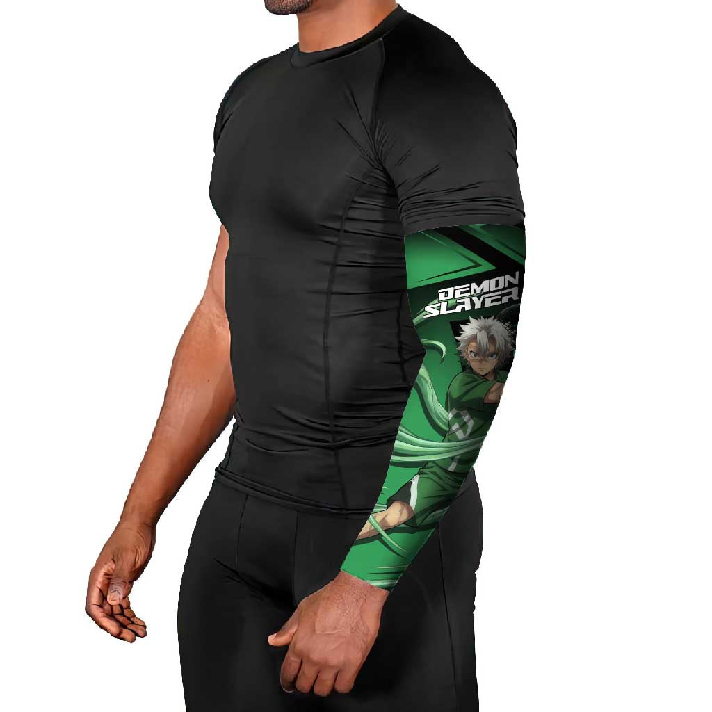 Sanemi Shinazugawa Wind Rally Arm Sleeves Sporty Anime Mashup Style