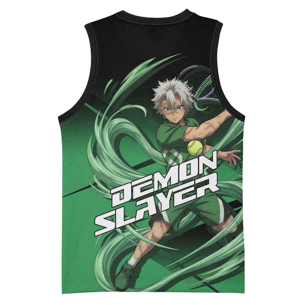 Sanemi Shinazugawa Wind Rally Basketball Jersey Sporty Anime Mashup Style