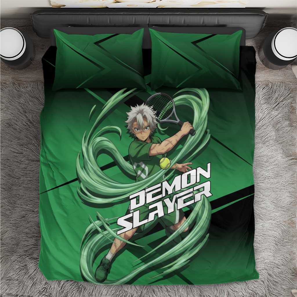 Sanemi Shinazugawa Wind Rally Bedding Set Sporty Anime Mashup Style