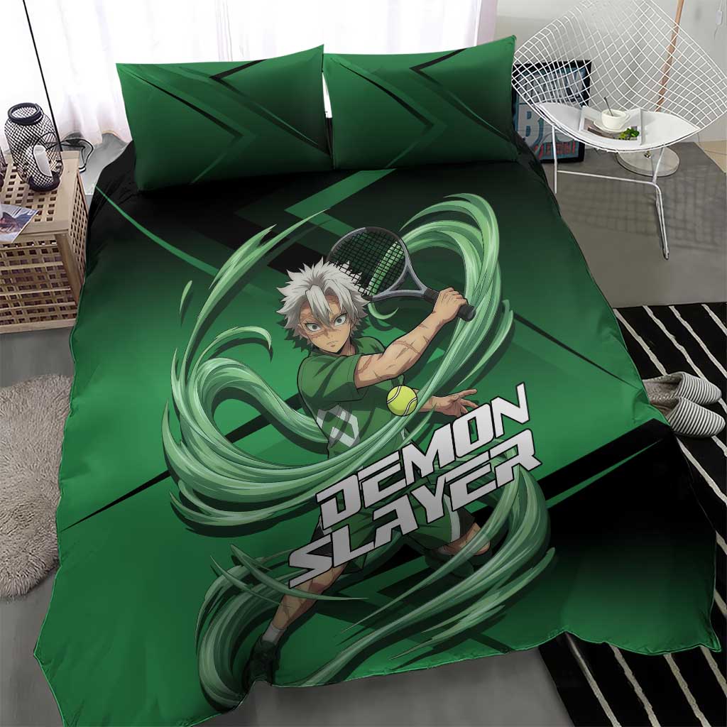 Sanemi Shinazugawa Wind Rally Bedding Set Sporty Anime Mashup Style