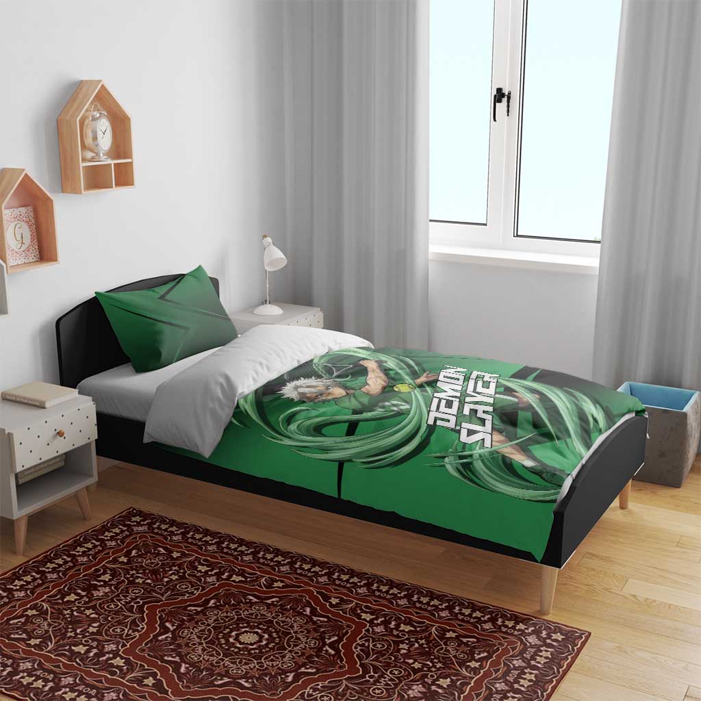 Sanemi Shinazugawa Wind Rally Bedding Set Sporty Anime Mashup Style