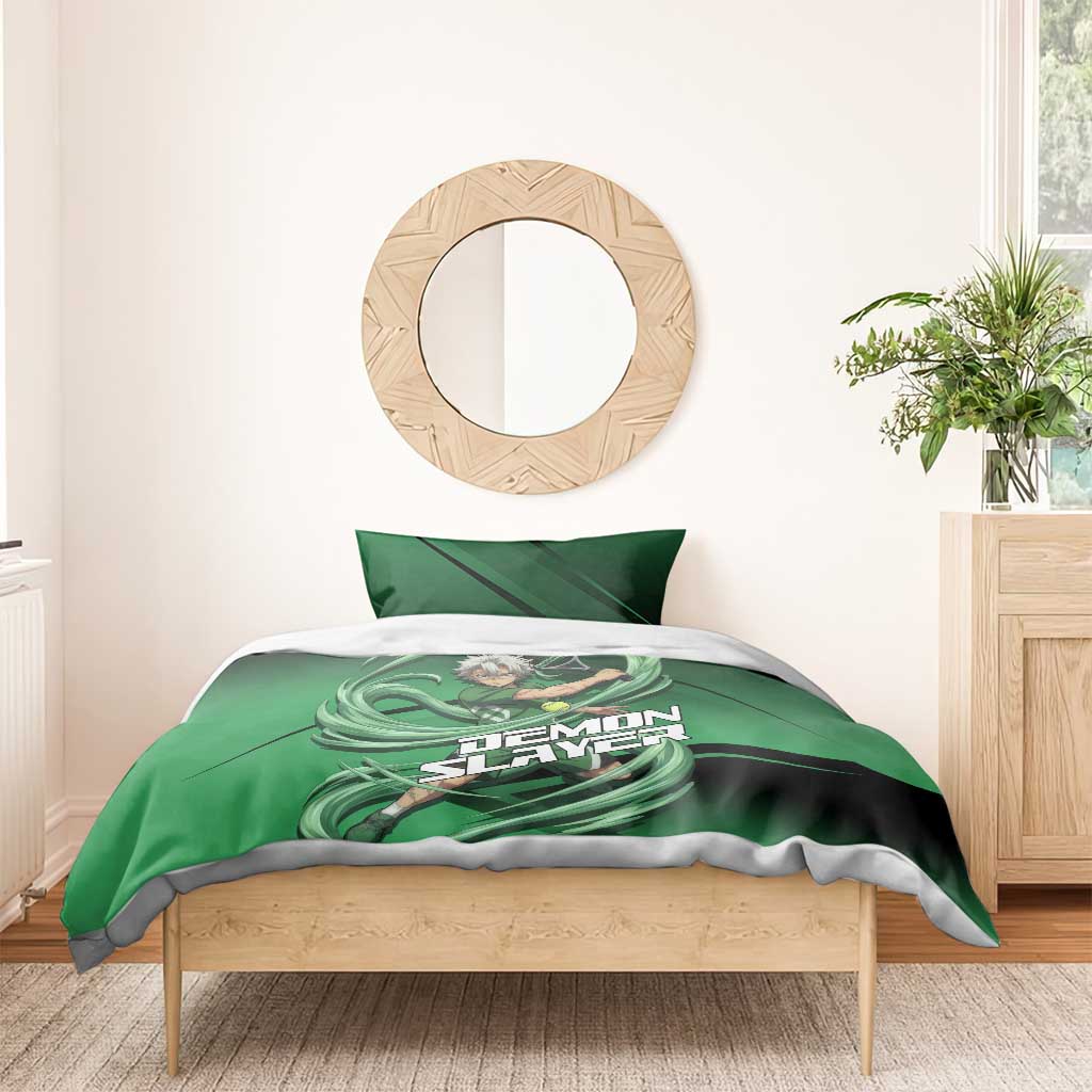 Sanemi Shinazugawa Wind Rally Bedding Set Sporty Anime Mashup Style