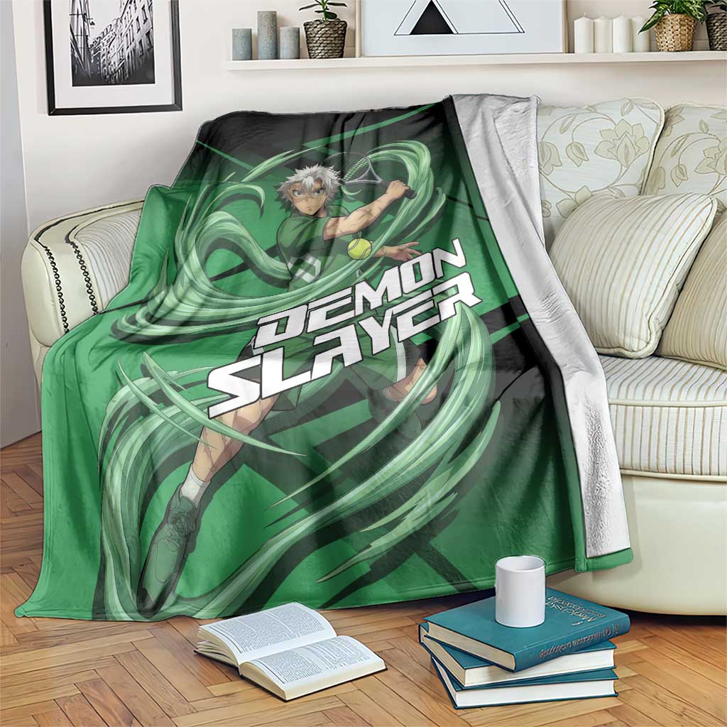 Sanemi Shinazugawa Wind Rally Blanket Sporty Anime Mashup Style