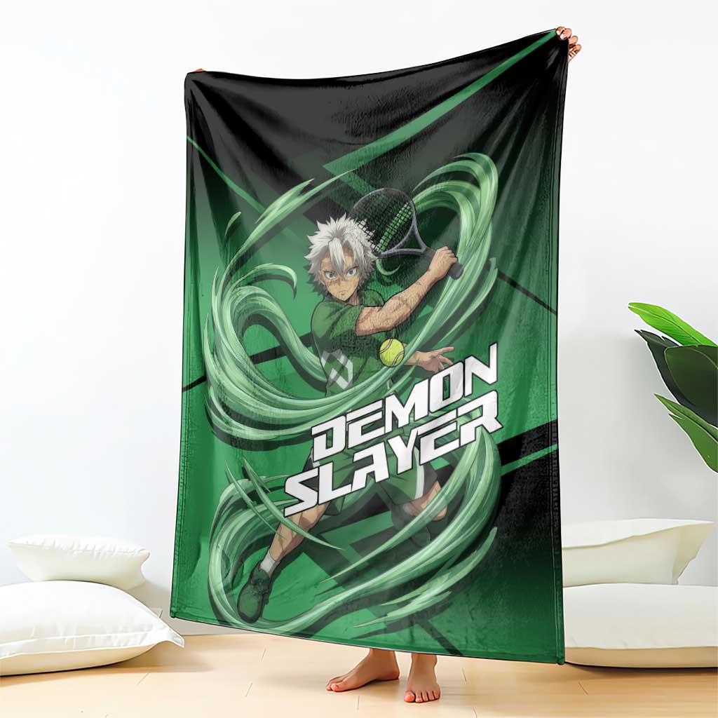 Sanemi Shinazugawa Wind Rally Blanket Sporty Anime Mashup Style