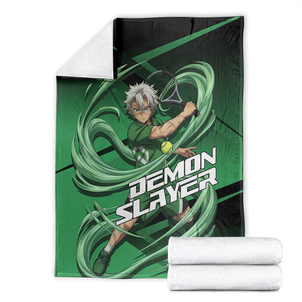 Sanemi Shinazugawa Wind Rally Blanket Sporty Anime Mashup Style