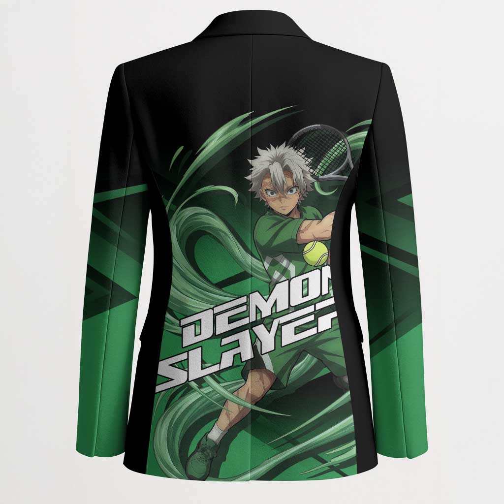 Sanemi Shinazugawa Wind Rally Blazer Sporty Anime Mashup Style