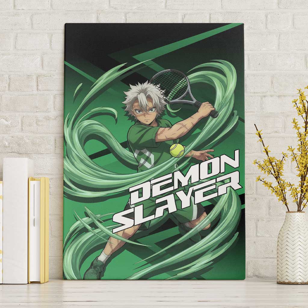 Sanemi Shinazugawa Wind Rally Canvas Wall Art Sporty Anime Mashup Style