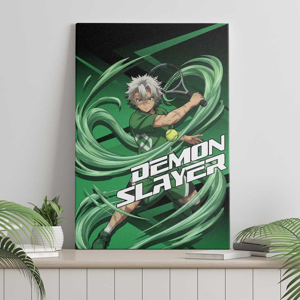 Sanemi Shinazugawa Wind Rally Canvas Wall Art Sporty Anime Mashup Style