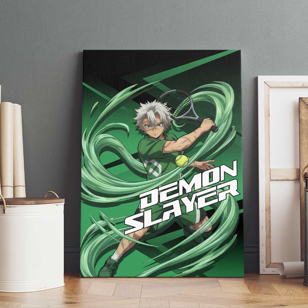 Sanemi Shinazugawa Wind Rally Canvas Wall Art Sporty Anime Mashup Style