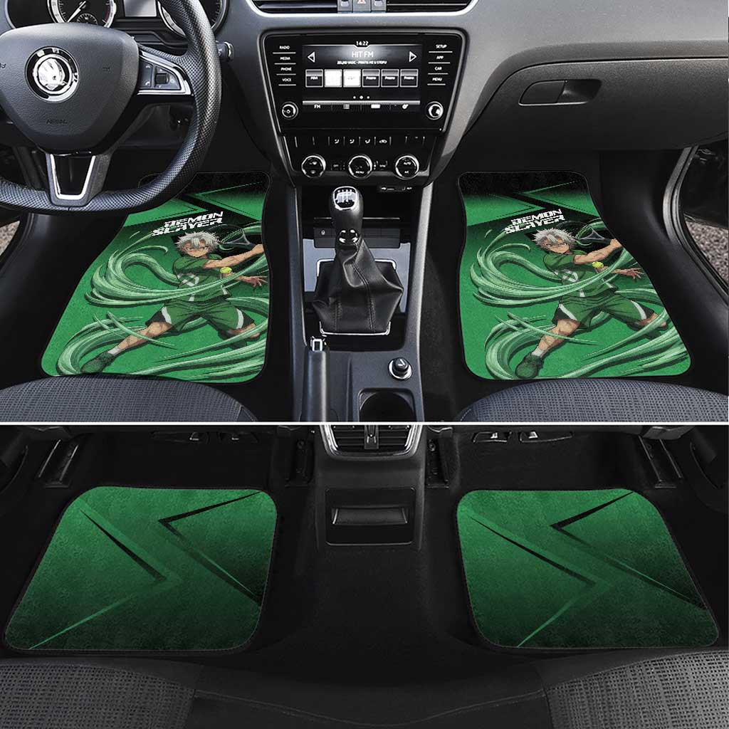 Sanemi Shinazugawa Wind Rally Car Mats Sporty Anime Mashup Style