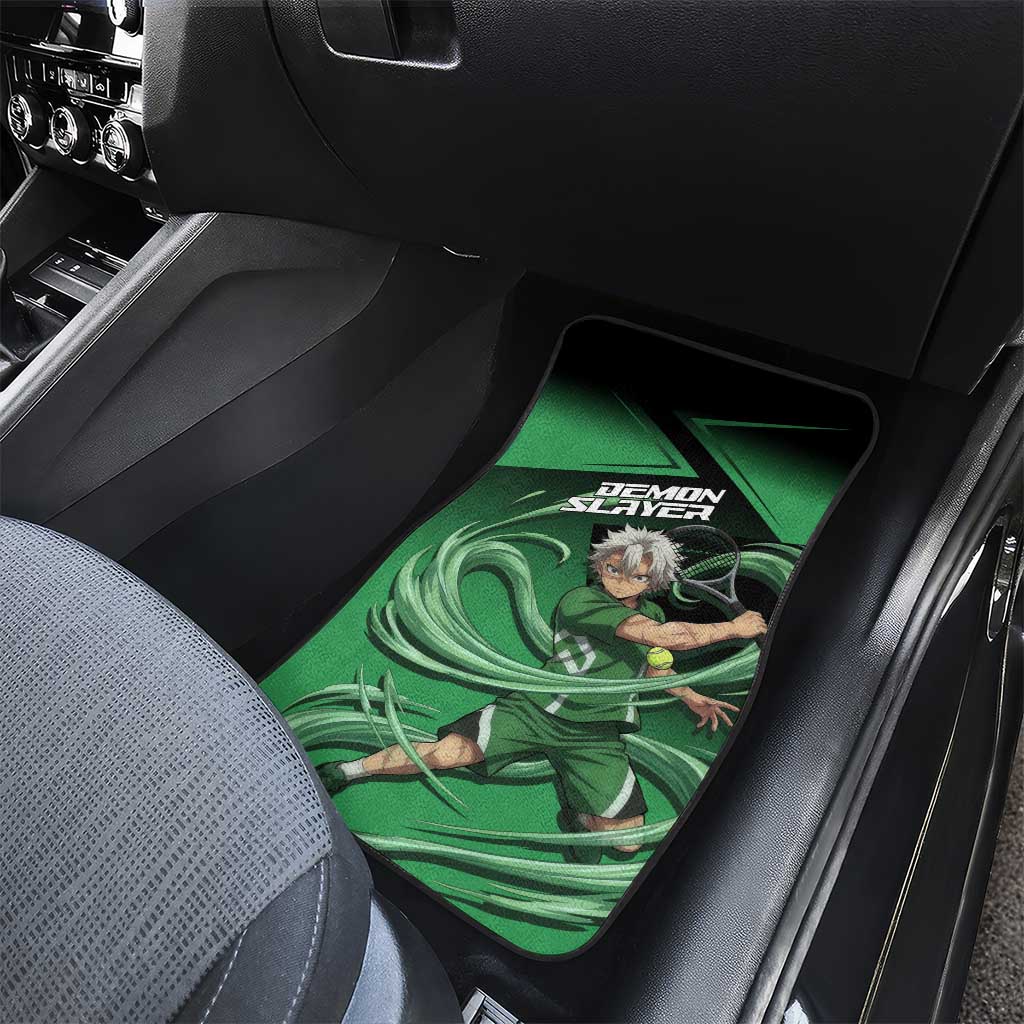 Sanemi Shinazugawa Wind Rally Car Mats Sporty Anime Mashup Style