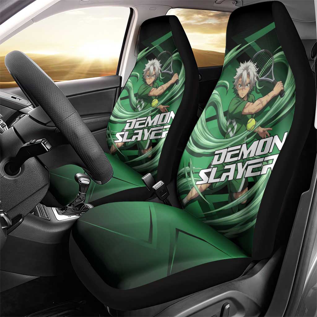 Sanemi Shinazugawa Wind Rally Car Seat Cover Sporty Anime Mashup Style
