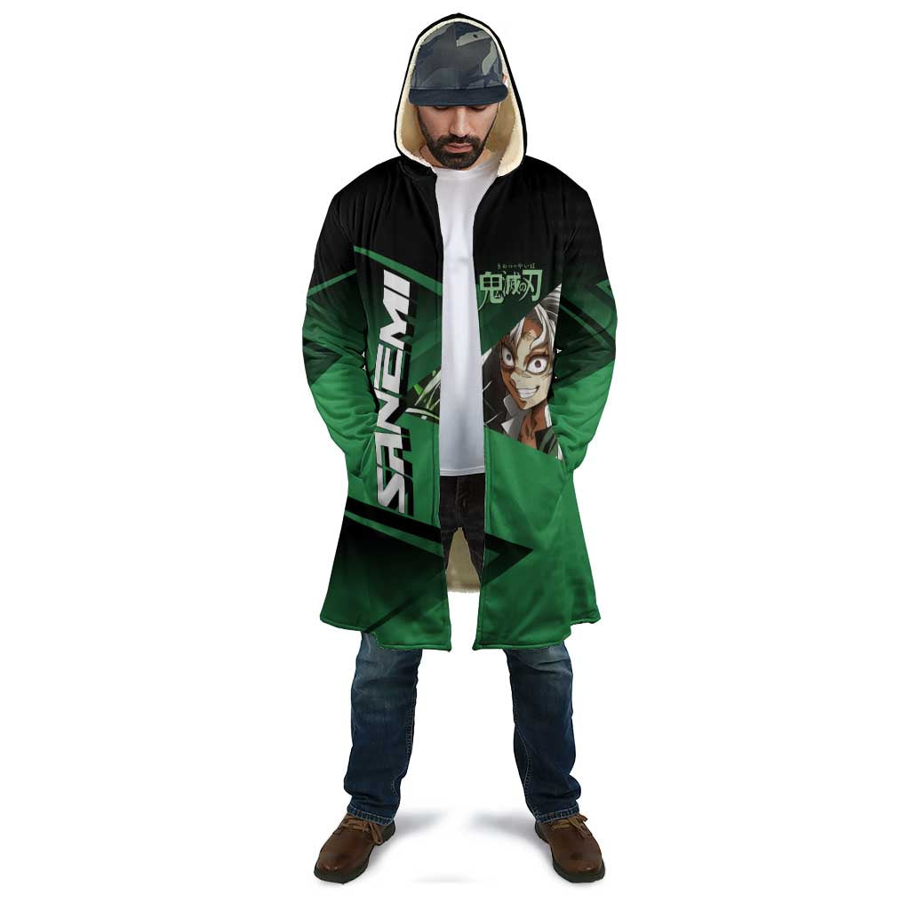 Sanemi Shinazugawa Wind Rally Cloak Sporty Anime Mashup Style