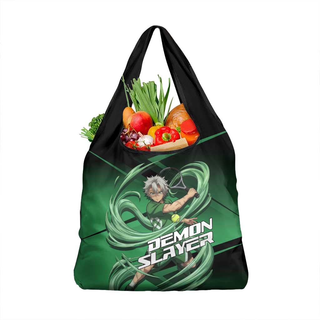 Sanemi Shinazugawa Wind Rally Grocery Bag Sporty Anime Mashup Style