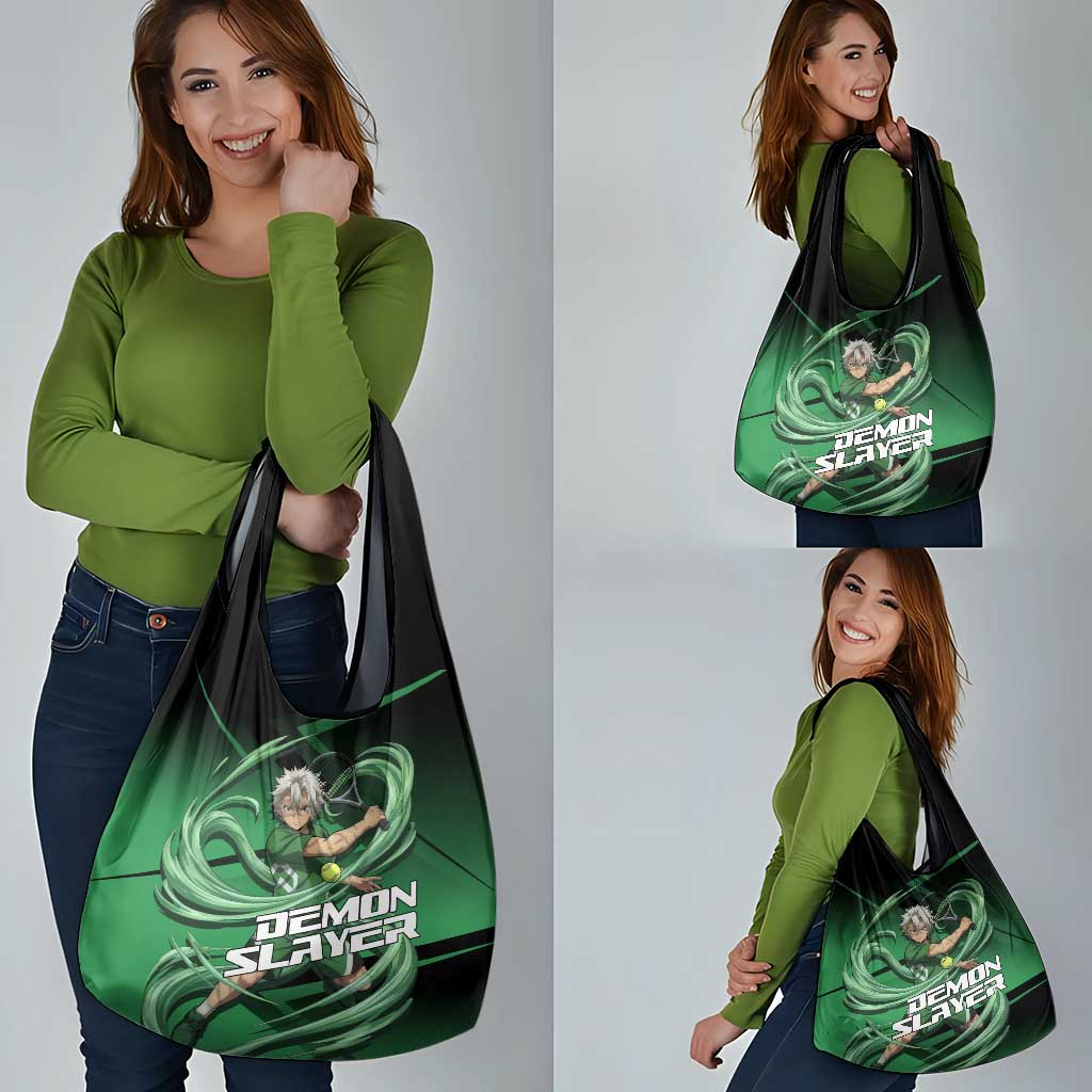Sanemi Shinazugawa Wind Rally Grocery Bag Sporty Anime Mashup Style