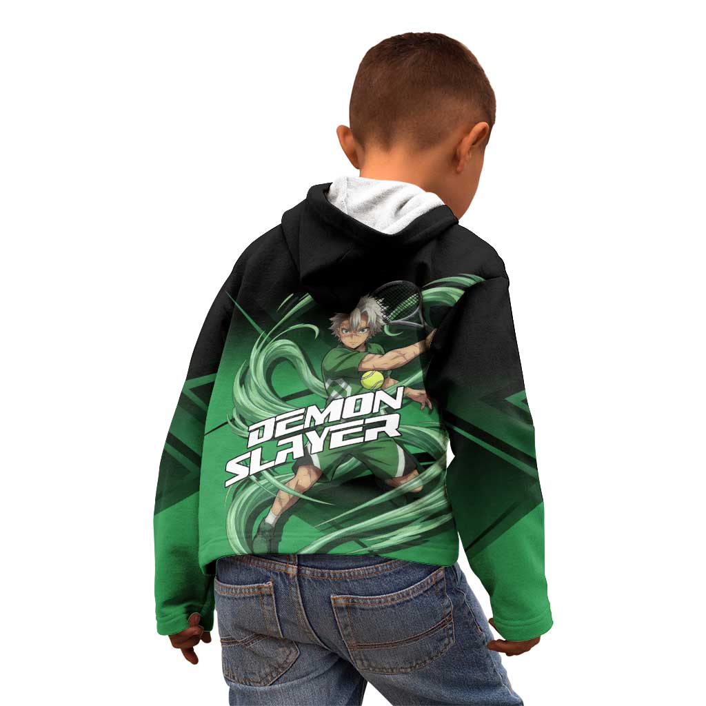 Sanemi Shinazugawa Wind Rally Kid Hoodie Sporty Anime Mashup Style