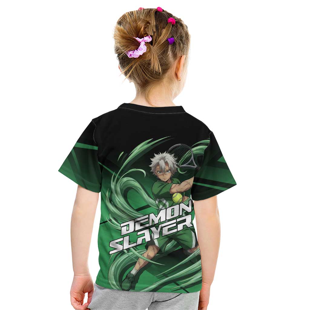 Sanemi Shinazugawa Wind Rally Kid T Shirt Sporty Anime Mashup Style