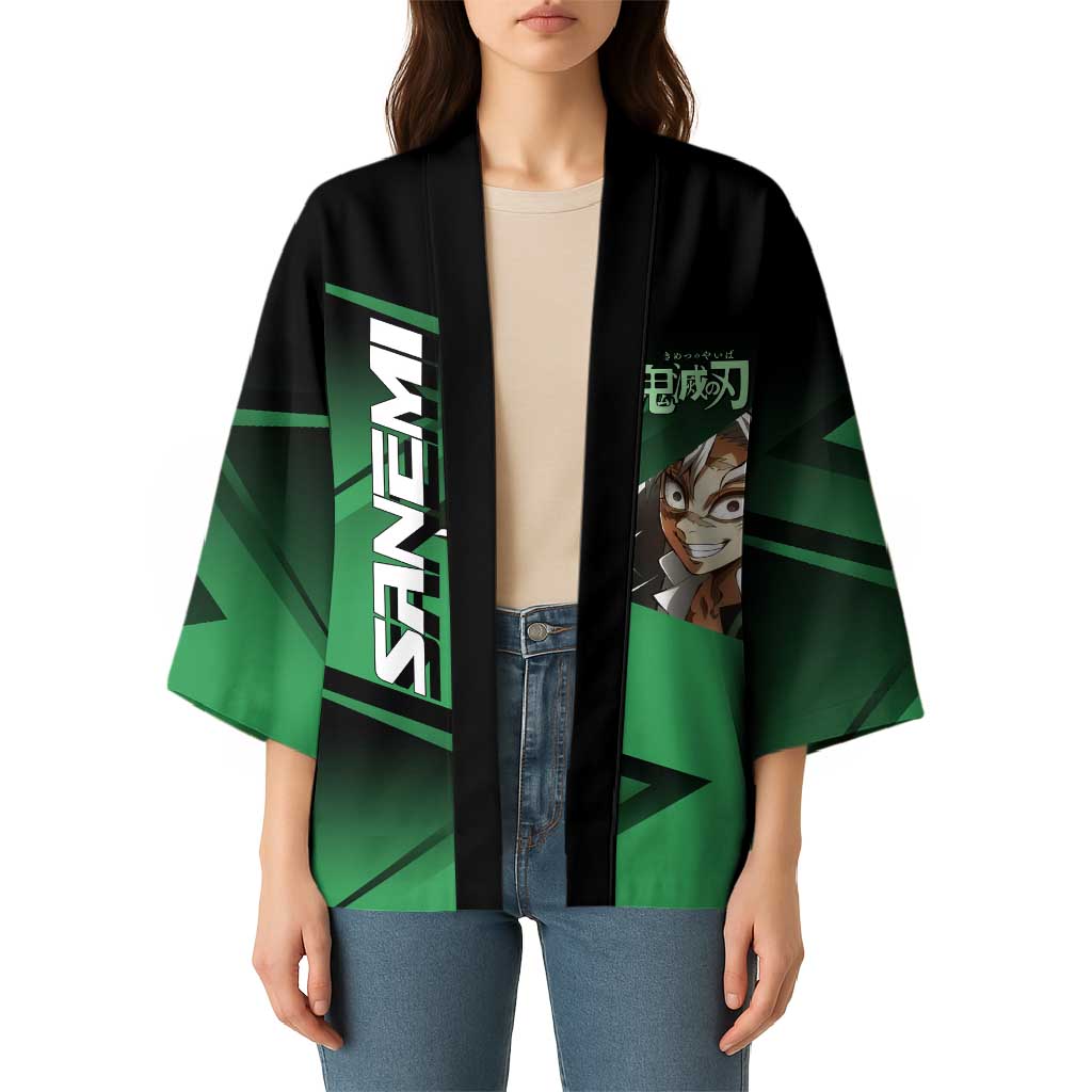 Sanemi Shinazugawa Wind Rally Kimono Sporty Anime Mashup Style