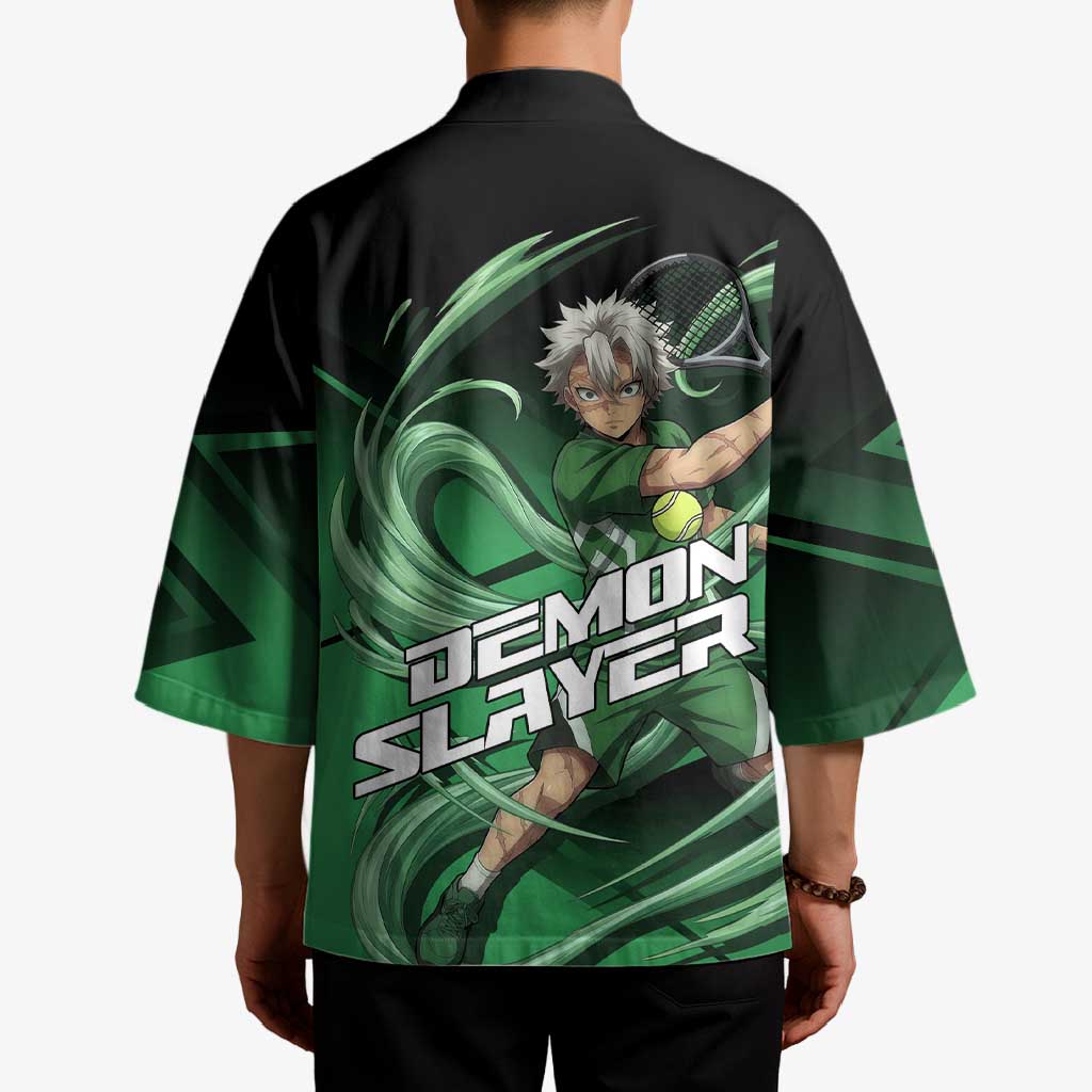 Sanemi Shinazugawa Wind Rally Kimono Sporty Anime Mashup Style