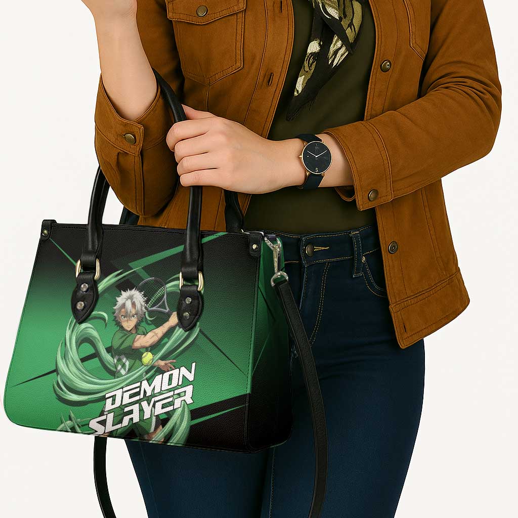 Sanemi Shinazugawa Wind Rally Leather Bag Sporty Anime Mashup Style