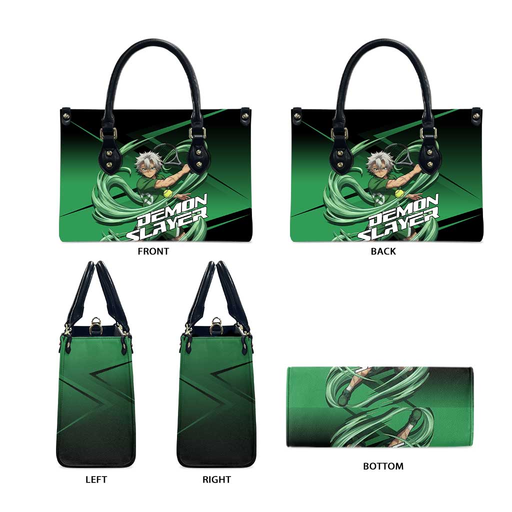 Sanemi Shinazugawa Wind Rally Leather Bag Sporty Anime Mashup Style