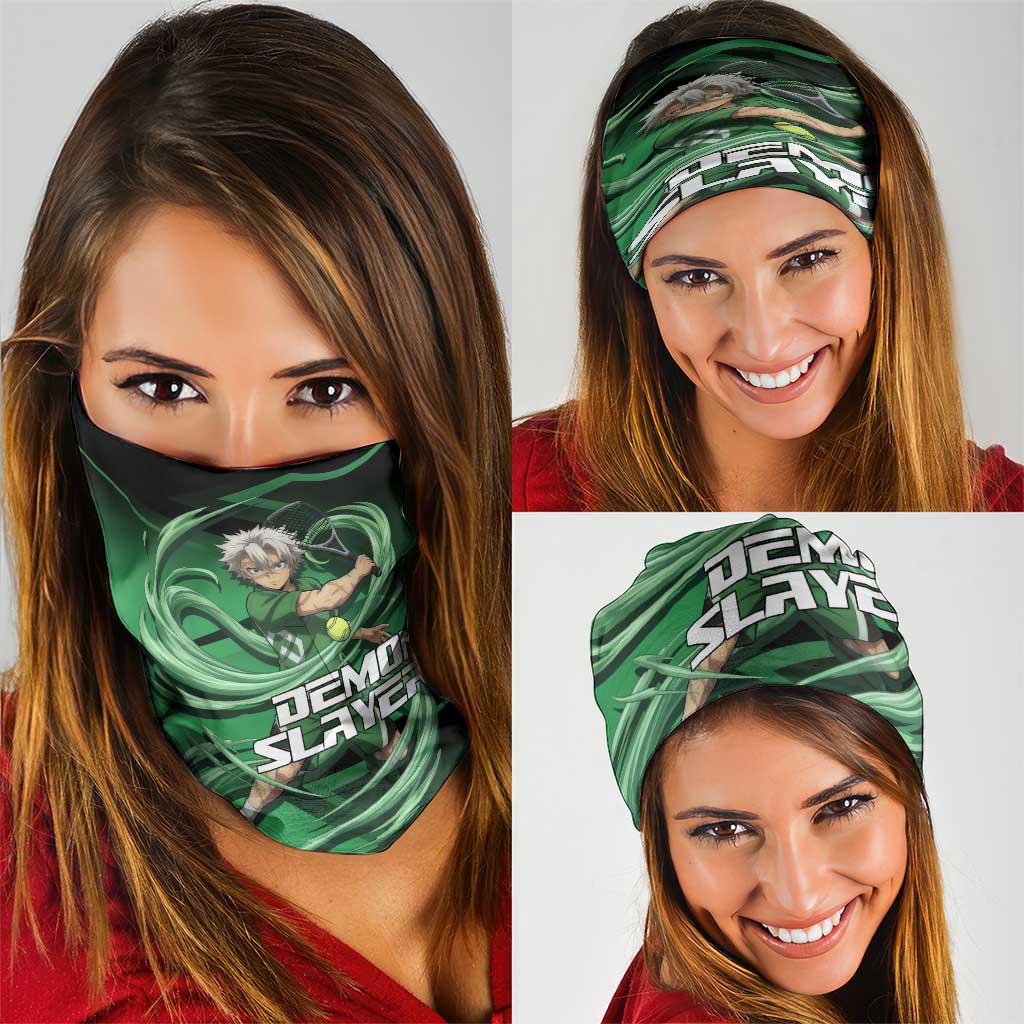 Sanemi Shinazugawa Wind Rally Neck Gaiter Sporty Anime Mashup Style