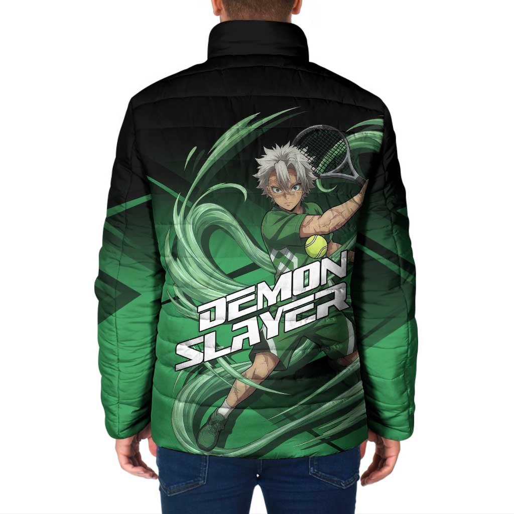 Sanemi Shinazugawa Wind Rally Padded Jacket Sporty Anime Mashup Style