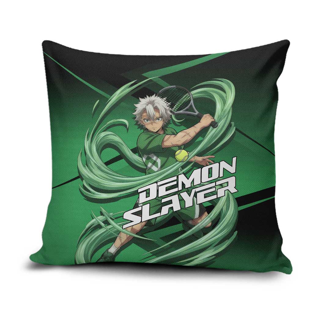 Sanemi Shinazugawa Wind Rally Pillow Cover Sporty Anime Mashup Style
