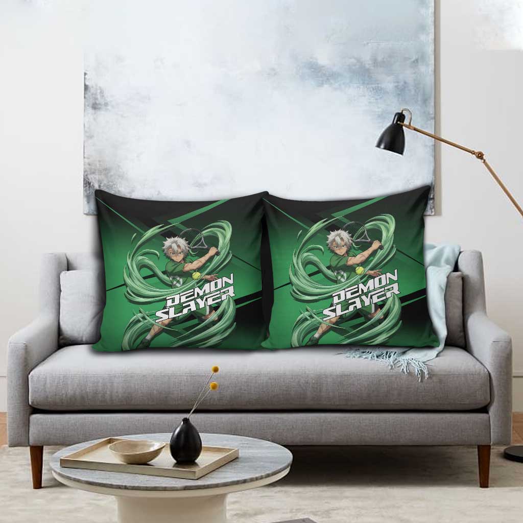 Sanemi Shinazugawa Wind Rally Pillow Cover Sporty Anime Mashup Style