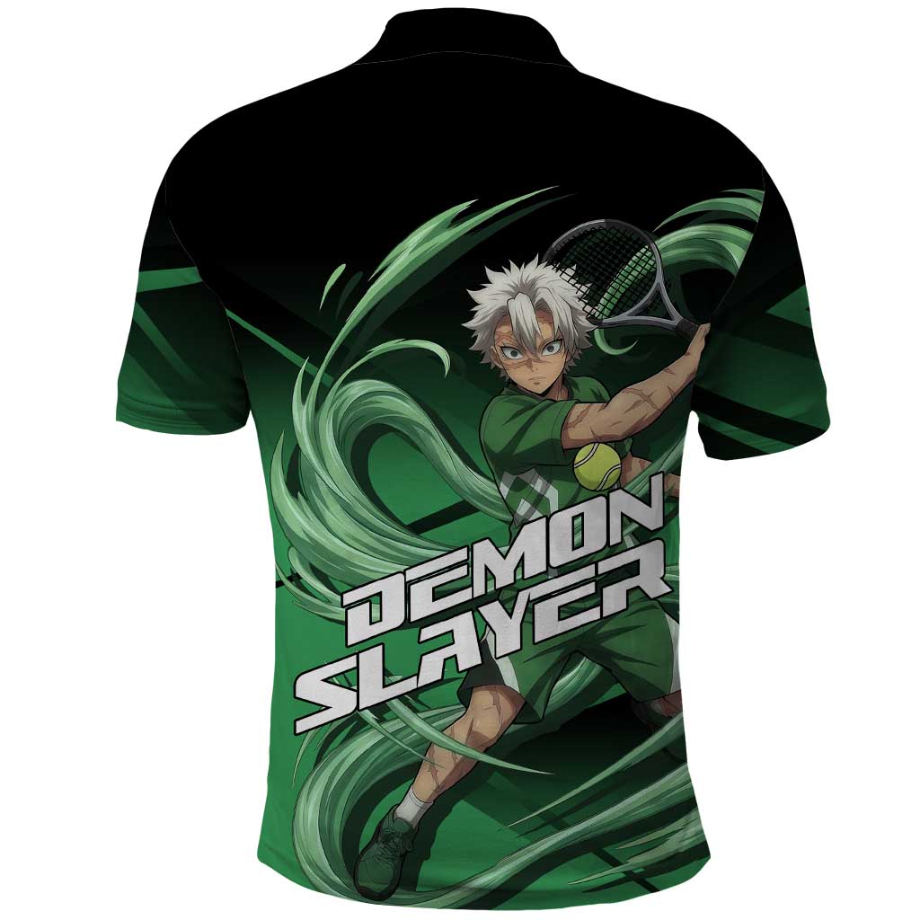 Sanemi Shinazugawa Wind Rally Polo Shirt Sporty Anime Mashup Style