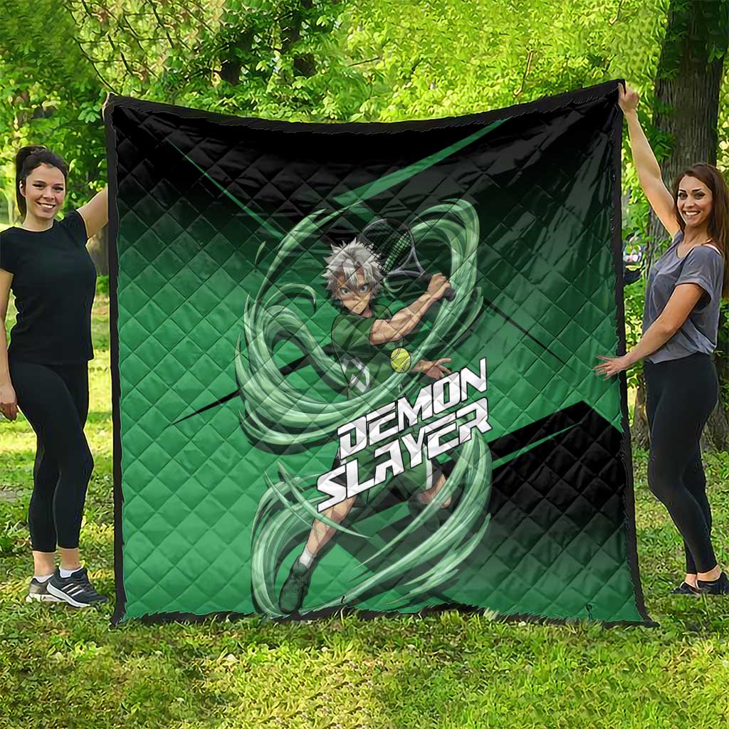 Sanemi Shinazugawa Wind Rally Quilt Sporty Anime Mashup Style