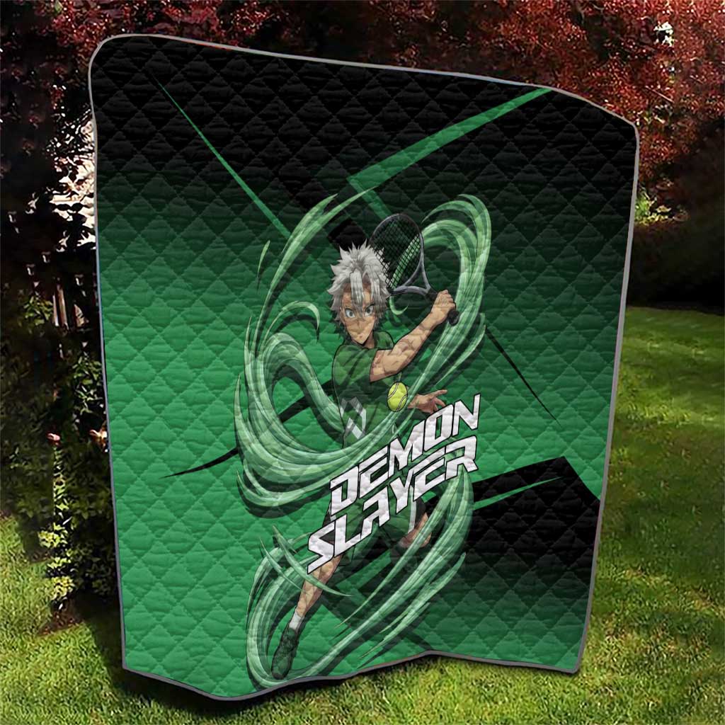 Sanemi Shinazugawa Wind Rally Quilt Sporty Anime Mashup Style