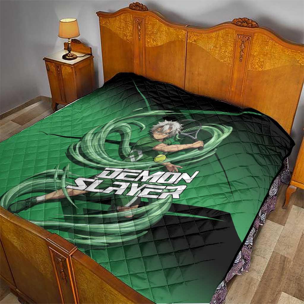 Sanemi Shinazugawa Wind Rally Quilt Sporty Anime Mashup Style