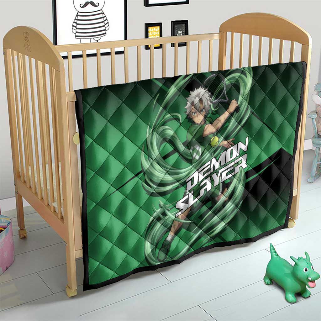 Sanemi Shinazugawa Wind Rally Quilt Sporty Anime Mashup Style