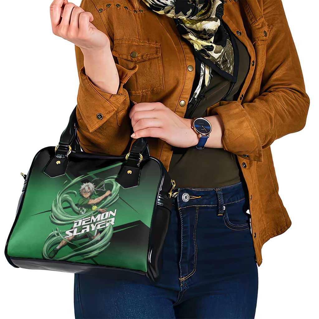Sanemi Shinazugawa Wind Rally Shoulder Handbag Sporty Anime Mashup Style