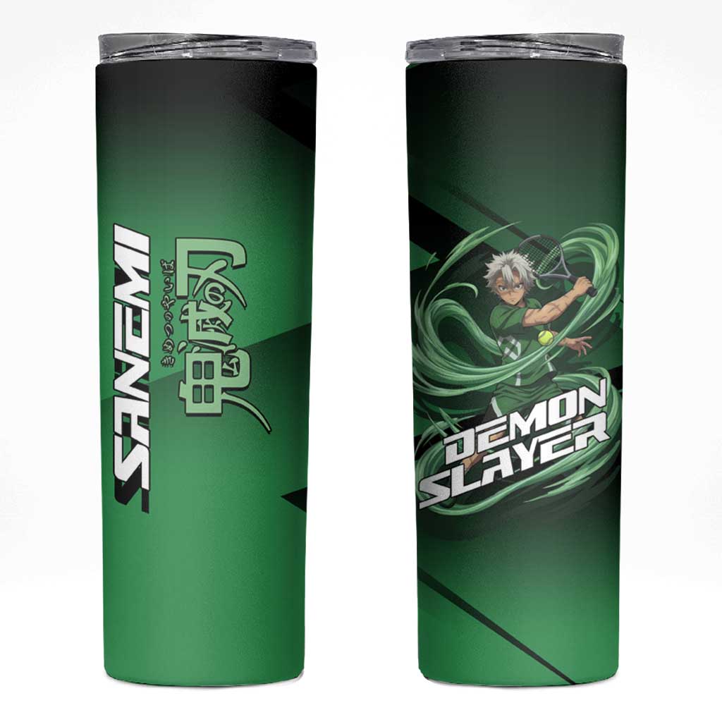 Sanemi Shinazugawa Wind Rally Skinny Tumbler Sporty Anime Mashup Style
