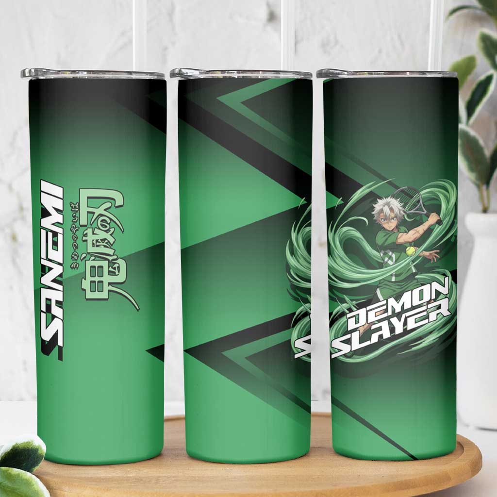 Sanemi Shinazugawa Wind Rally Skinny Tumbler Sporty Anime Mashup Style