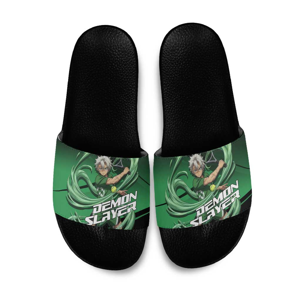 Sanemi Shinazugawa Wind Rally Slide Sandals Sporty Anime Mashup Style
