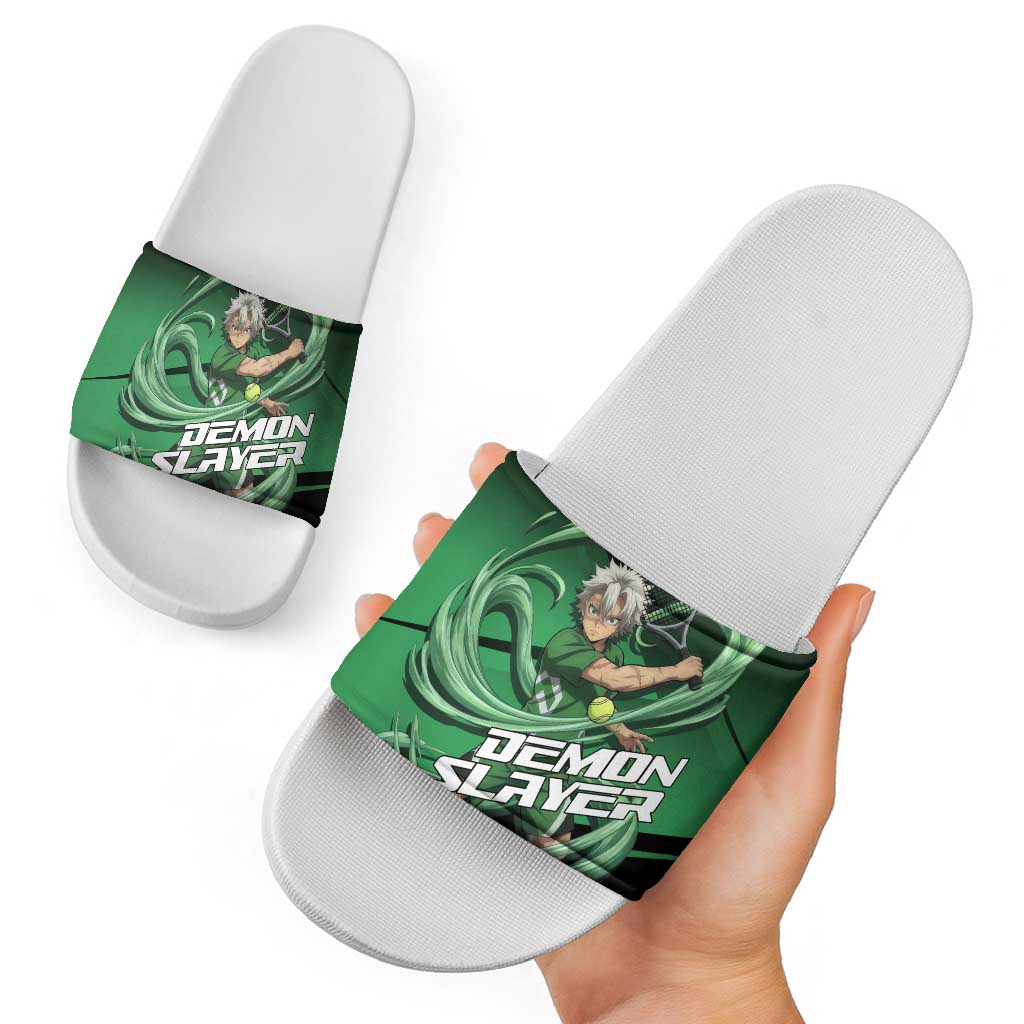 Sanemi Shinazugawa Wind Rally Slide Sandals Sporty Anime Mashup Style