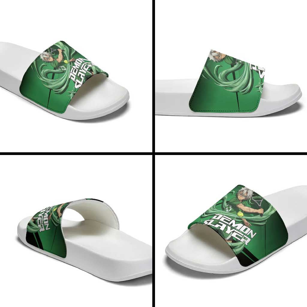 Sanemi Shinazugawa Wind Rally Slide Sandals Sporty Anime Mashup Style