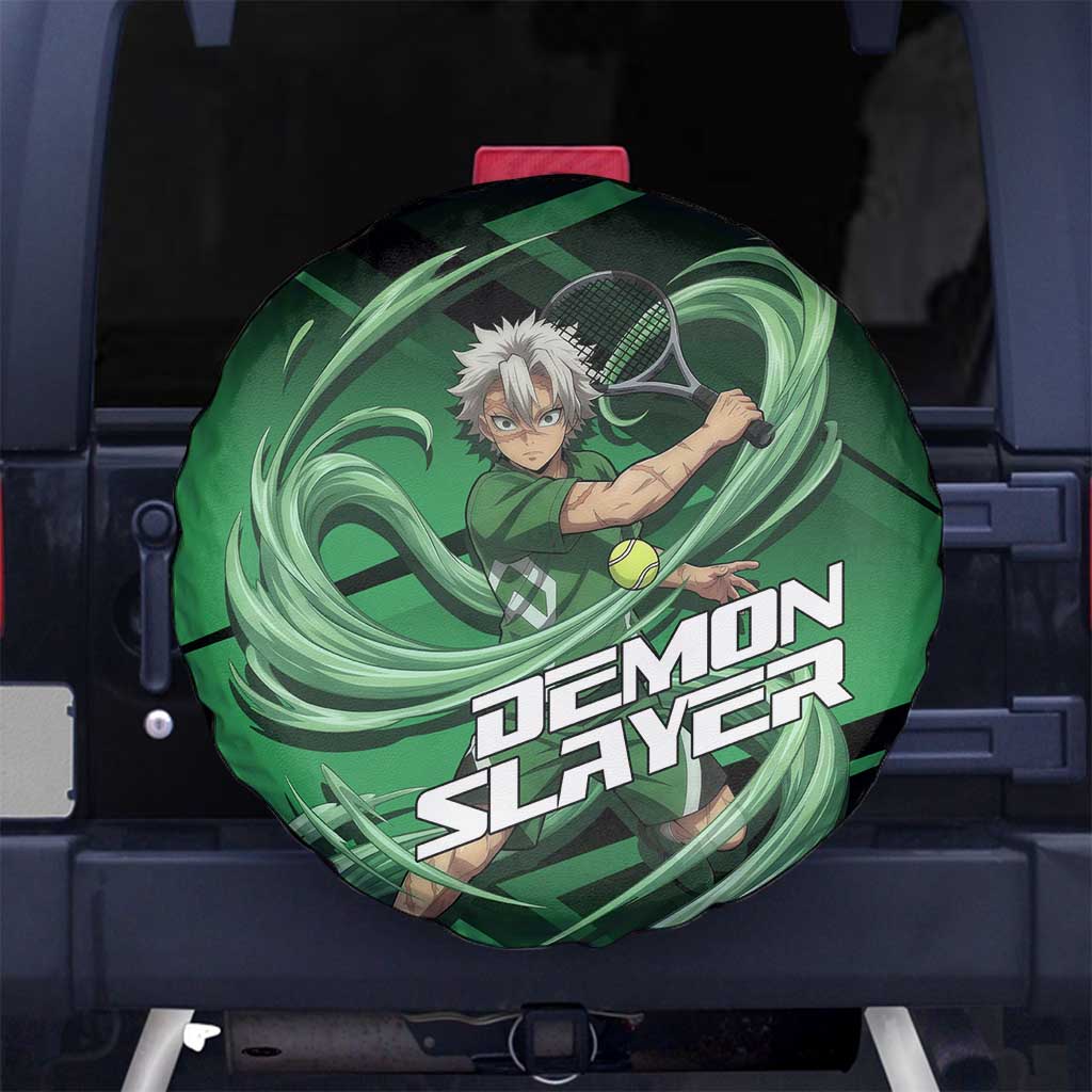 Sanemi Shinazugawa Wind Rally Spare Tire Cover Sporty Anime Mashup Style