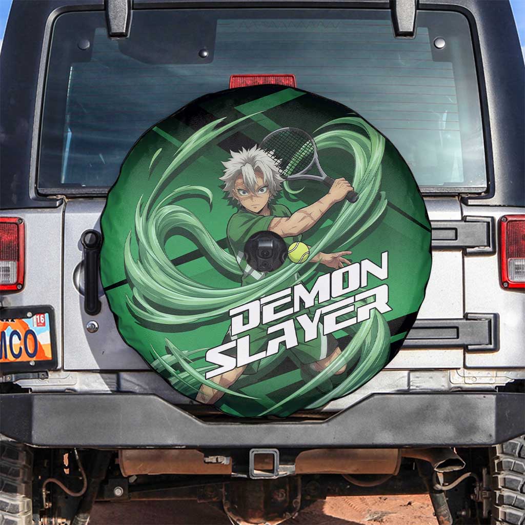 Sanemi Shinazugawa Wind Rally Spare Tire Cover Sporty Anime Mashup Style
