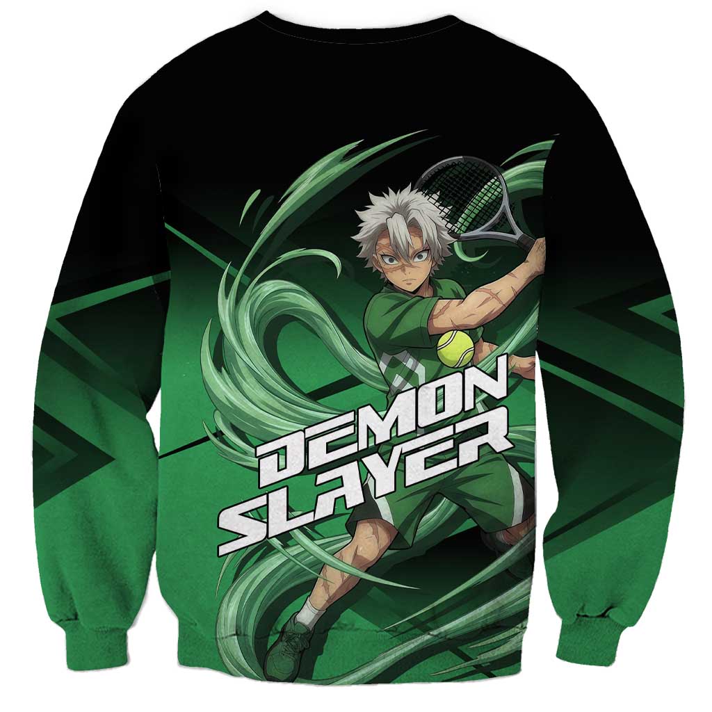 Sanemi Shinazugawa Wind Rally Sweatshirt Sporty Anime Mashup Style