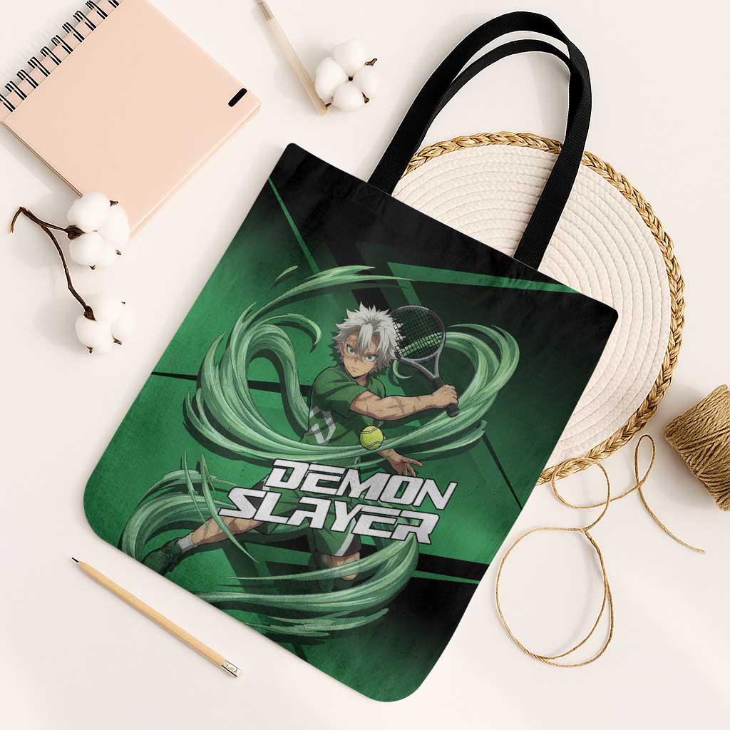 Sanemi Shinazugawa Wind Rally Tote Bag Sporty Anime Mashup Style