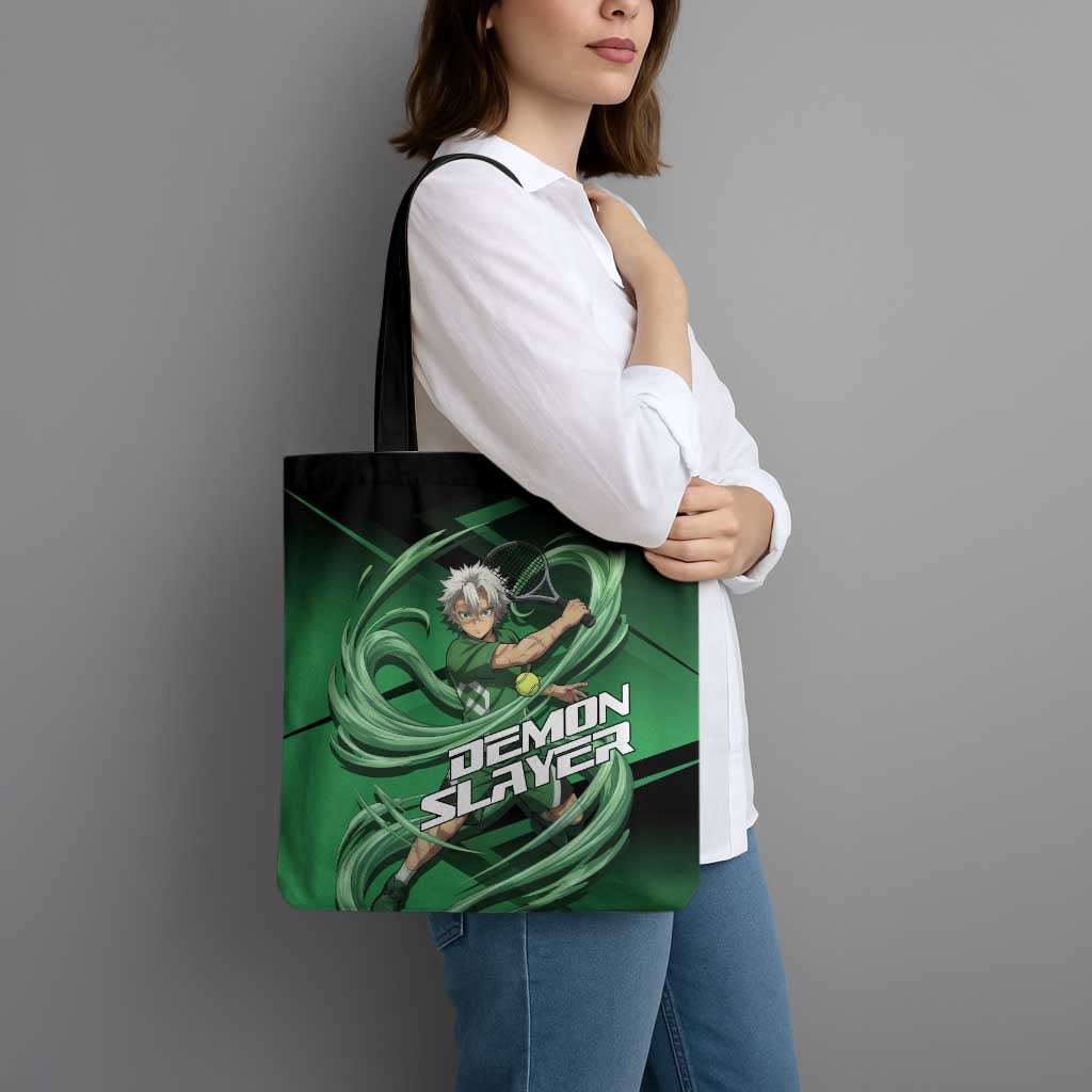 Sanemi Shinazugawa Wind Rally Tote Bag Sporty Anime Mashup Style